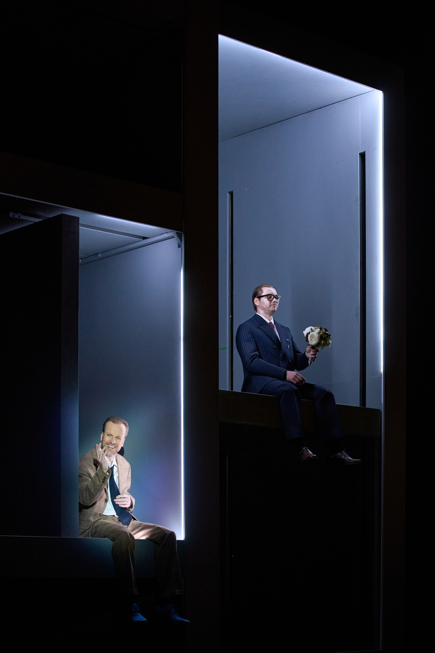 Der Doppelgänger, Schwetzinger SWR Festspiele und Luzerner Theater, Foto: Elmar Witt