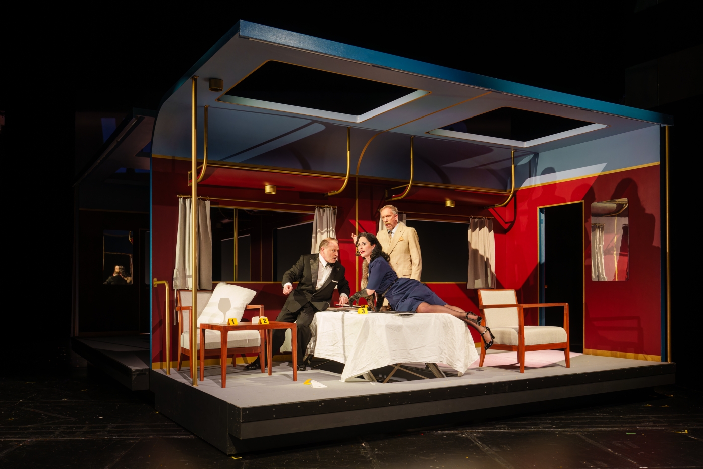 Mord im Orientexpress, Luzerner Theater, Foto: Ingo Hoehn