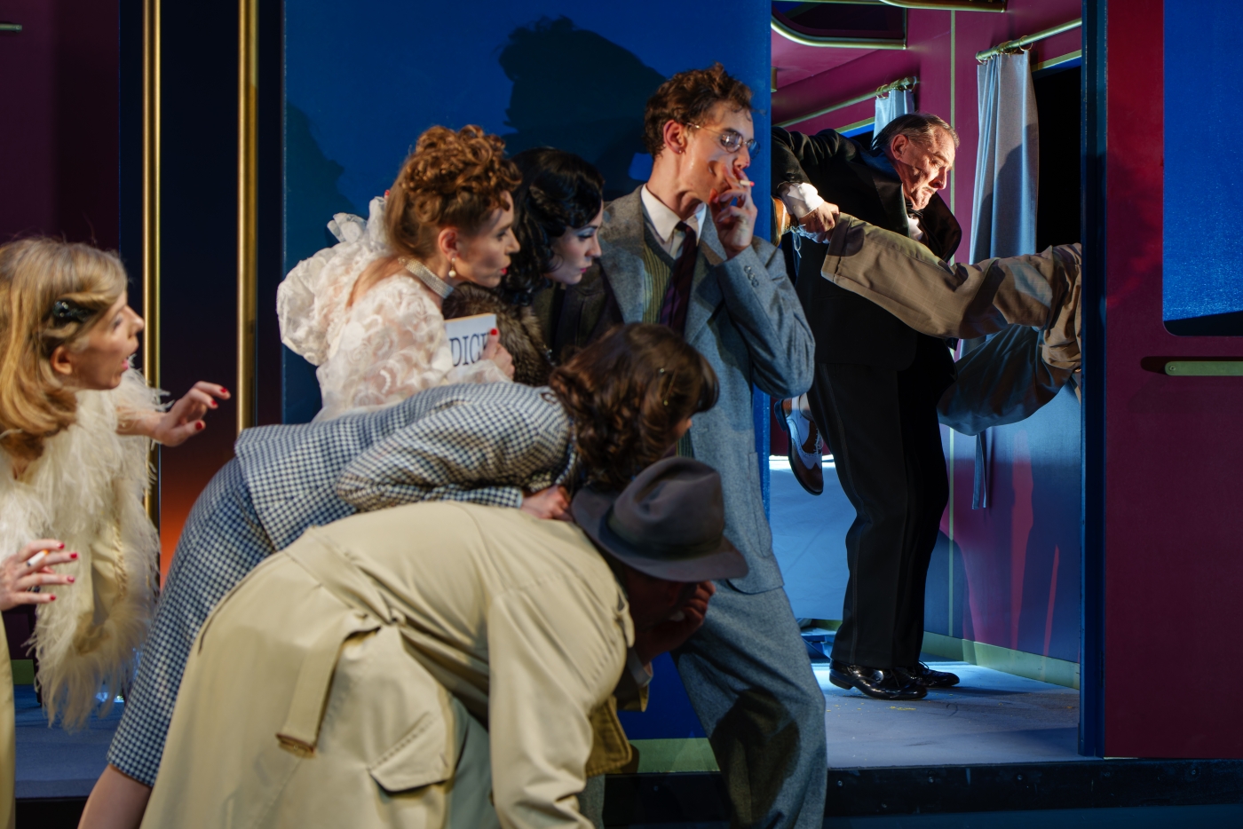 Mord im Orientexpress, Luzerner Theater, Foto: Ingo Hoehn