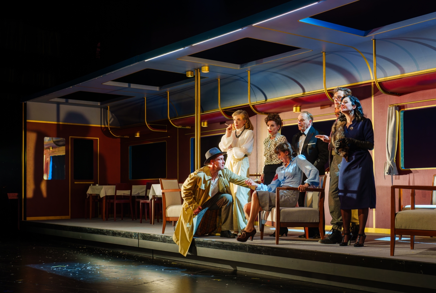 Mord im Orientexpress, Luzerner Theater, Foto: Ingo Hoehn