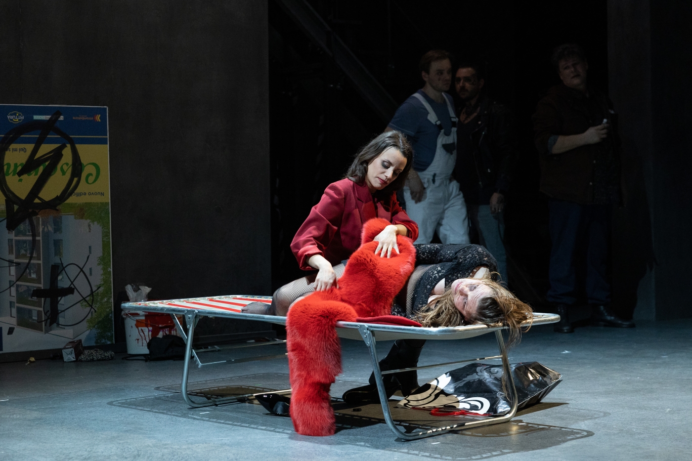 La Bohème, Luzerner Theater, Foto: Xenia Zezzi