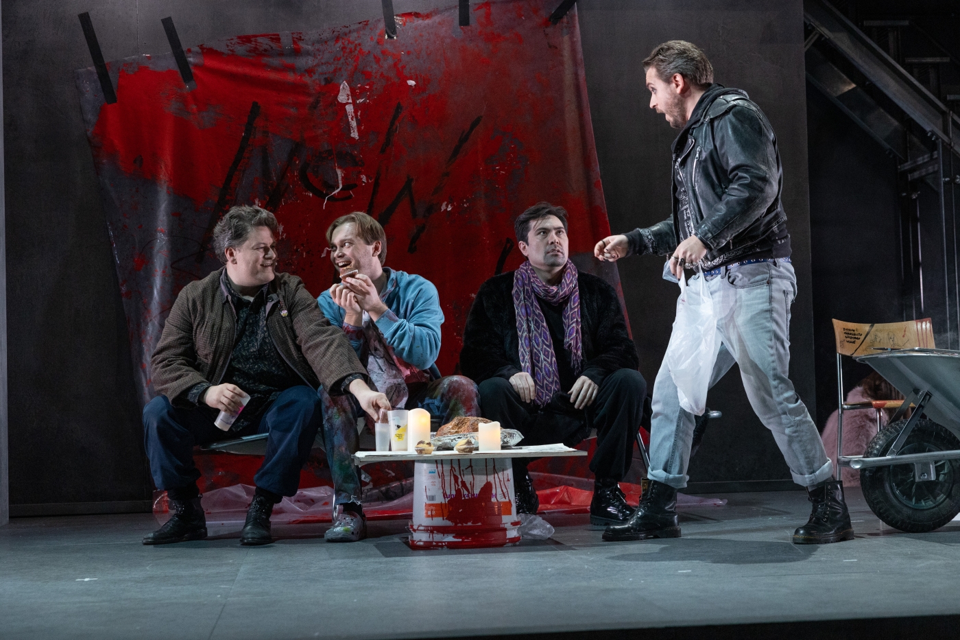 La Bohème, Luzerner Theater, Foto: Xenia Zezzi