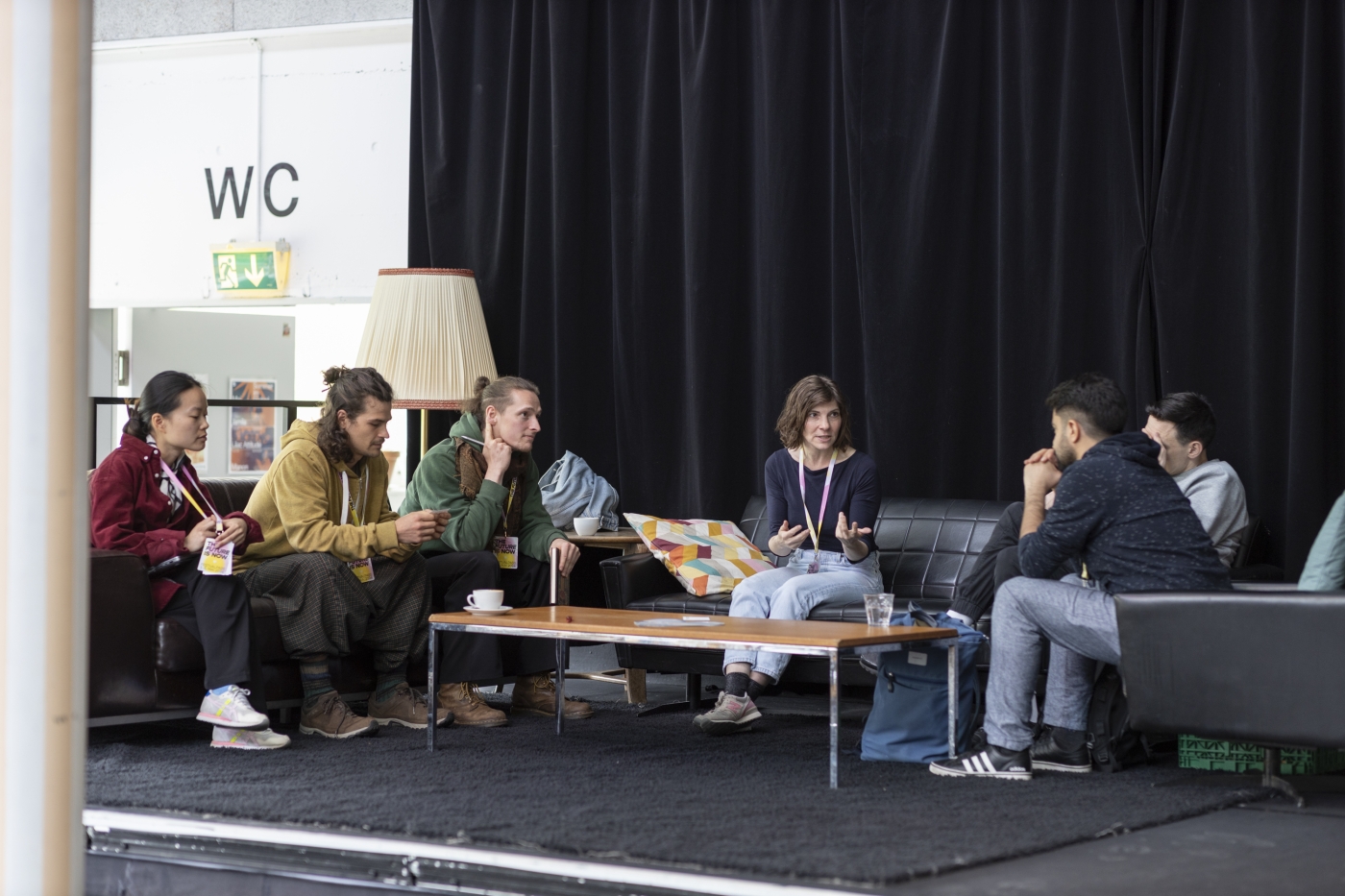 Theaterfestival «the future is now», Luzerner Theater & Südpol Luzern, meet & talk. Foto: Bennett Smith