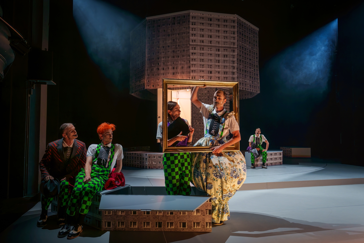 Der Richter und sein Henker, Luzerner Theater, Foto: Ingo Hoehn