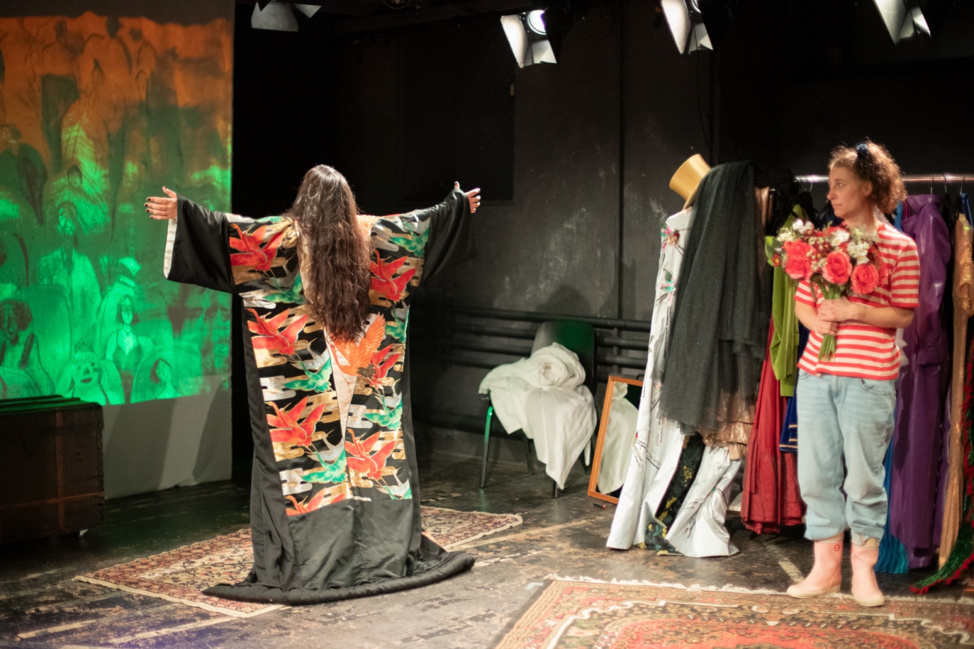 «Die Opern-Tode meine Mutter», Luzerner Theater, Foto: Bennett Smith