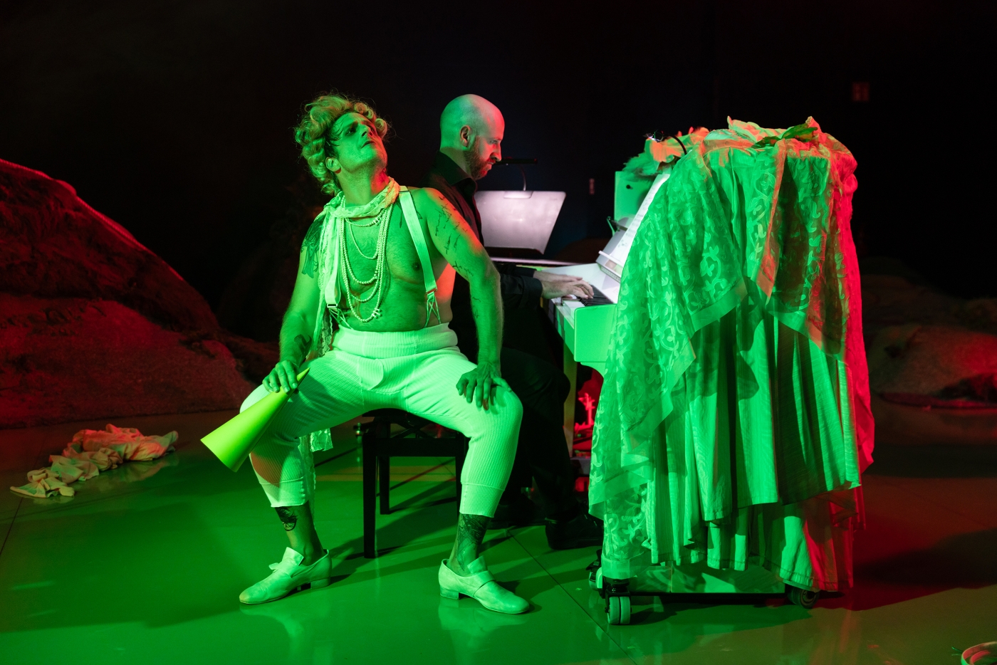 «Mad King & Medea», Eight Songs for a Mad King, Luzerner Theater, Foto: Manuela Jans