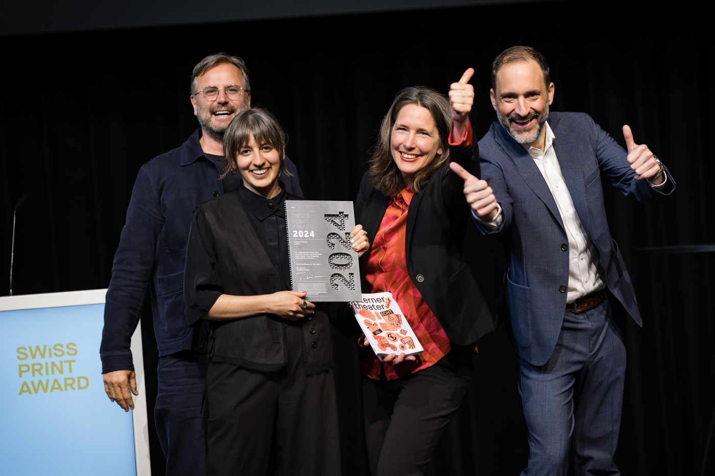 Luzerner Theater beim Swiss Print Award