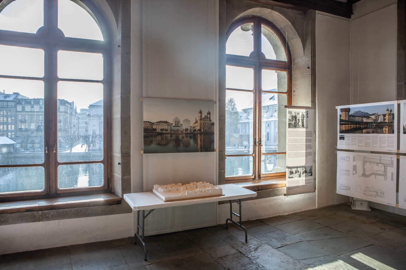 Ausstellung Architekturwettbewerb