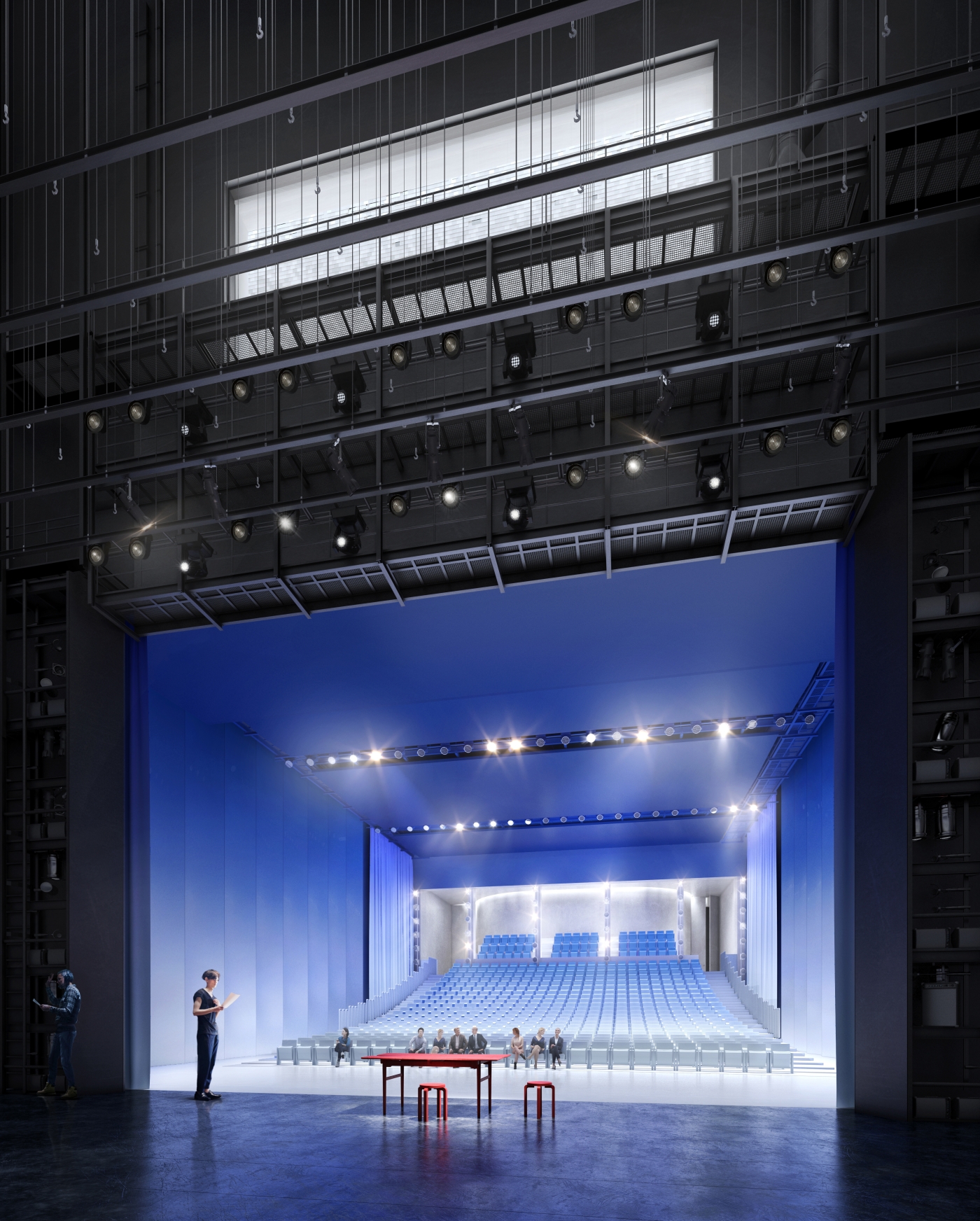 Visualisierung des neuen Luzerner Theaters