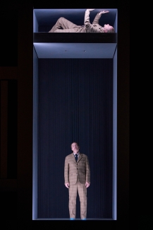 Luzerner Theater, Der Doppelgänger, Peter Schöne, Christian Tschelebiew, Foto: Elmar Witt