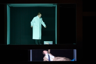 Luzerner Theater, Der Doppelgänger, Robert Maszl, Peter Schöne, Foto: Elmar Witt