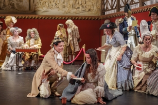 Luzerner Theater, Idomeneo, Josy Santos, Tania Lorenzo Castro, Opernchor und Extrachor Luzerner Theater, Foto: Ingo Hoehn