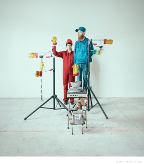 Robot, Roland Bucher, Chine Curchod, Foto Ralph Kuehne