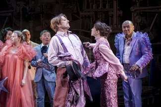 Luzerner Theater, Die Fledermaus, Robert Maszl, Elvira Margarian, Opernchor Luzerner Theater, Foto: Ingo Hoehn