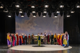 Luzerner Theater, Requiem für einen Gefangenen, Requiem D-Dur, Opernensemble, Opernchor, Statisterie, Foto: Ingo Hoehn